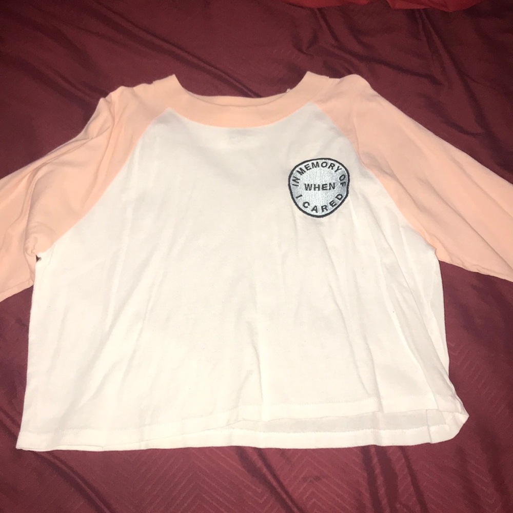 forever 21 graphic crop top